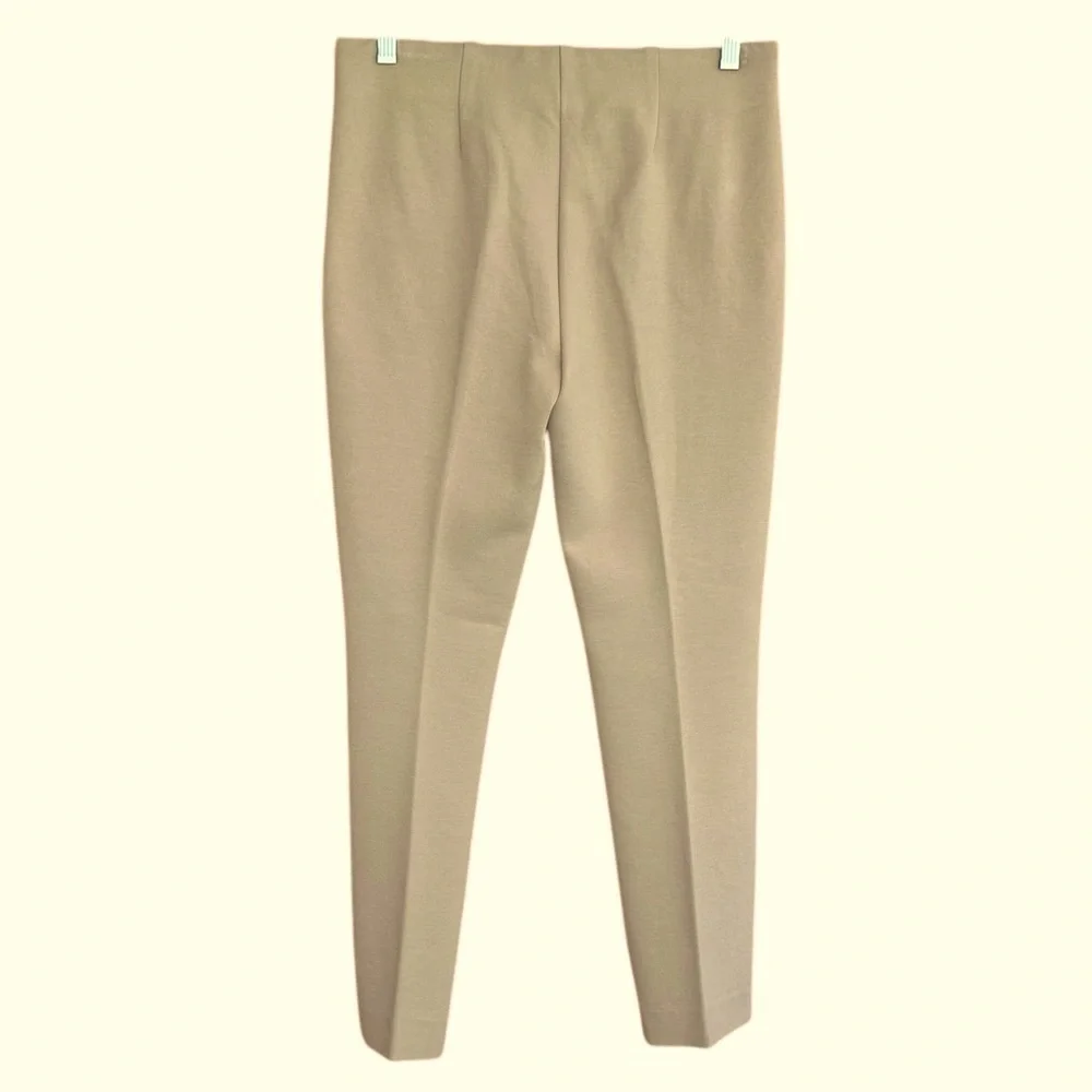 Chico’s Camel Pull-On Elastic Waist Pants, XS